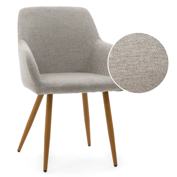 szare krzeslo