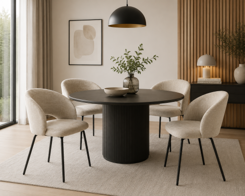 krzesła do salonu nowoczesne beżowe krzesło eleganckie do każdego pomieszczenia