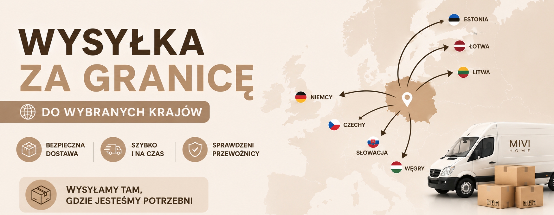 wysyłka za granicę